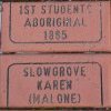 Karen Maber's descendants. Sans Souci Public School 125 year Anniversary pavers in 2010